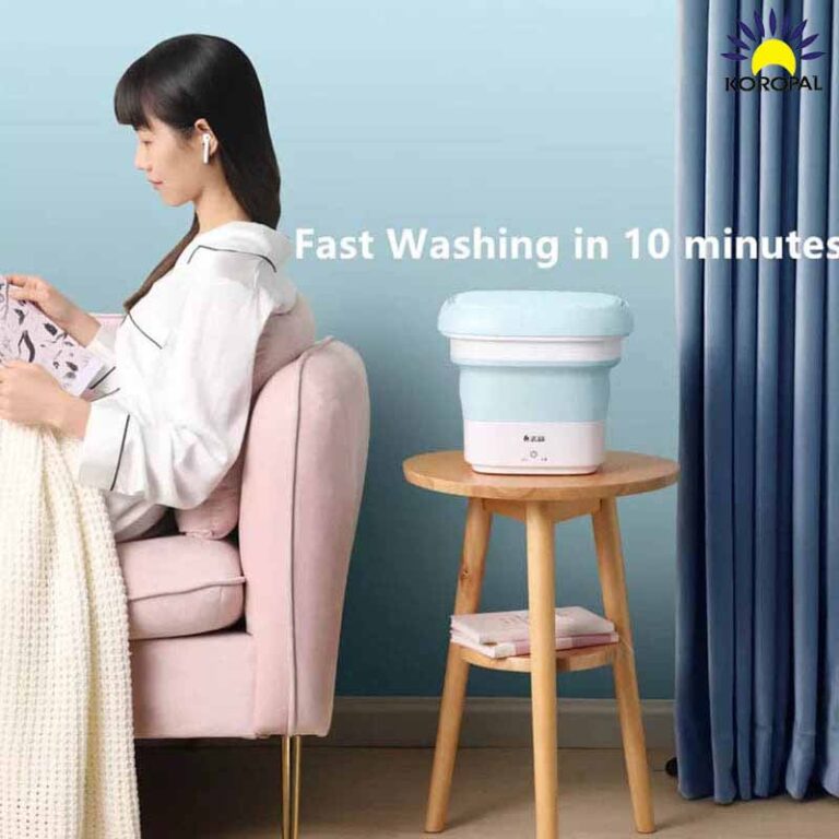 Mini Folding Portable Washing Machine 215 koropal