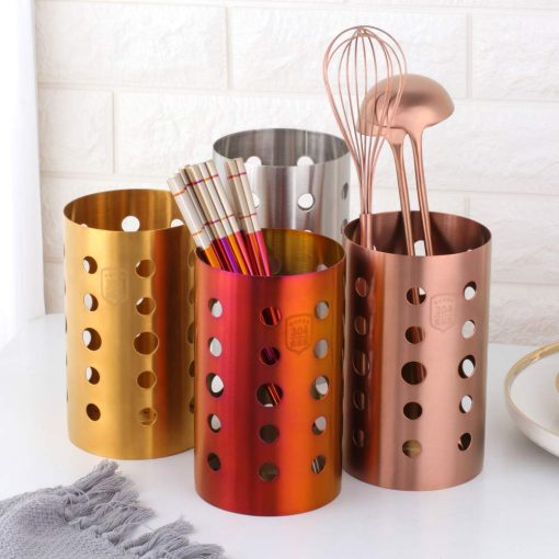 Stainless Steel Cutlery Holder – Durable Kitchen Utensil Organizer - Image 2