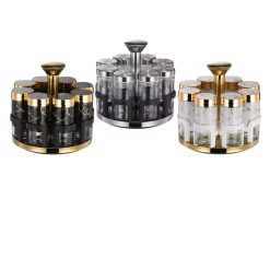Rotating Spice Jar Set
