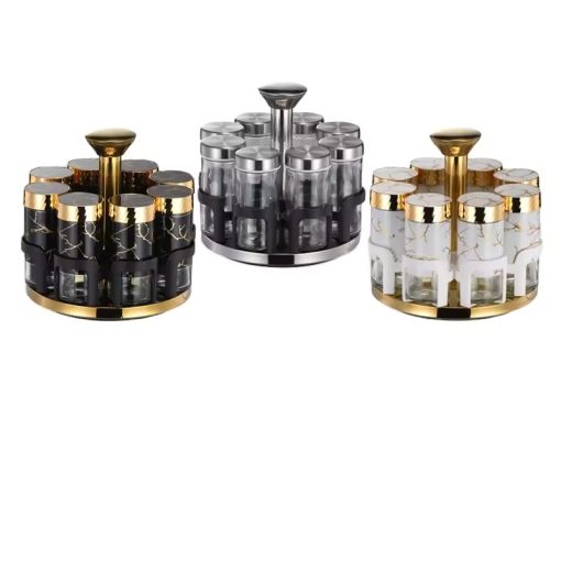 Rotating Spice Jar Set
