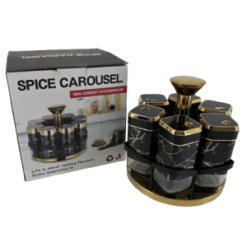 Rotating Spice Jar Set