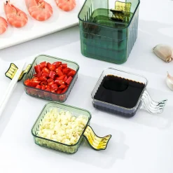 Transparent Sauce Bowl Set