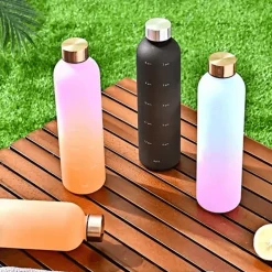 Motivational Time Marker Water Bottle