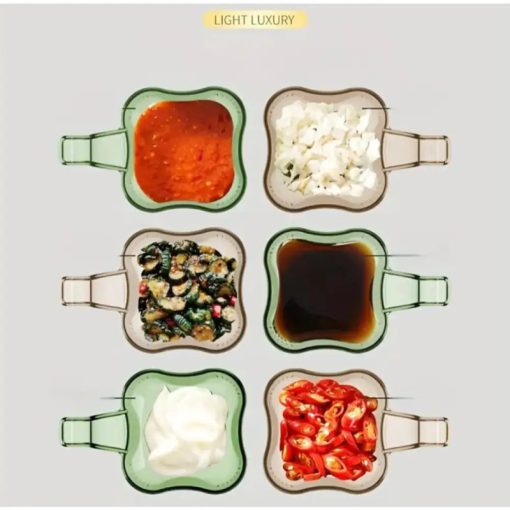Transparent Sauce Bowl Set